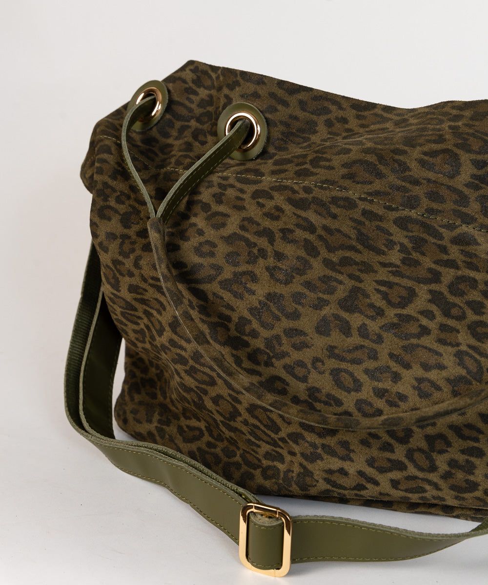 Zelena leopard torba Sintra / 146