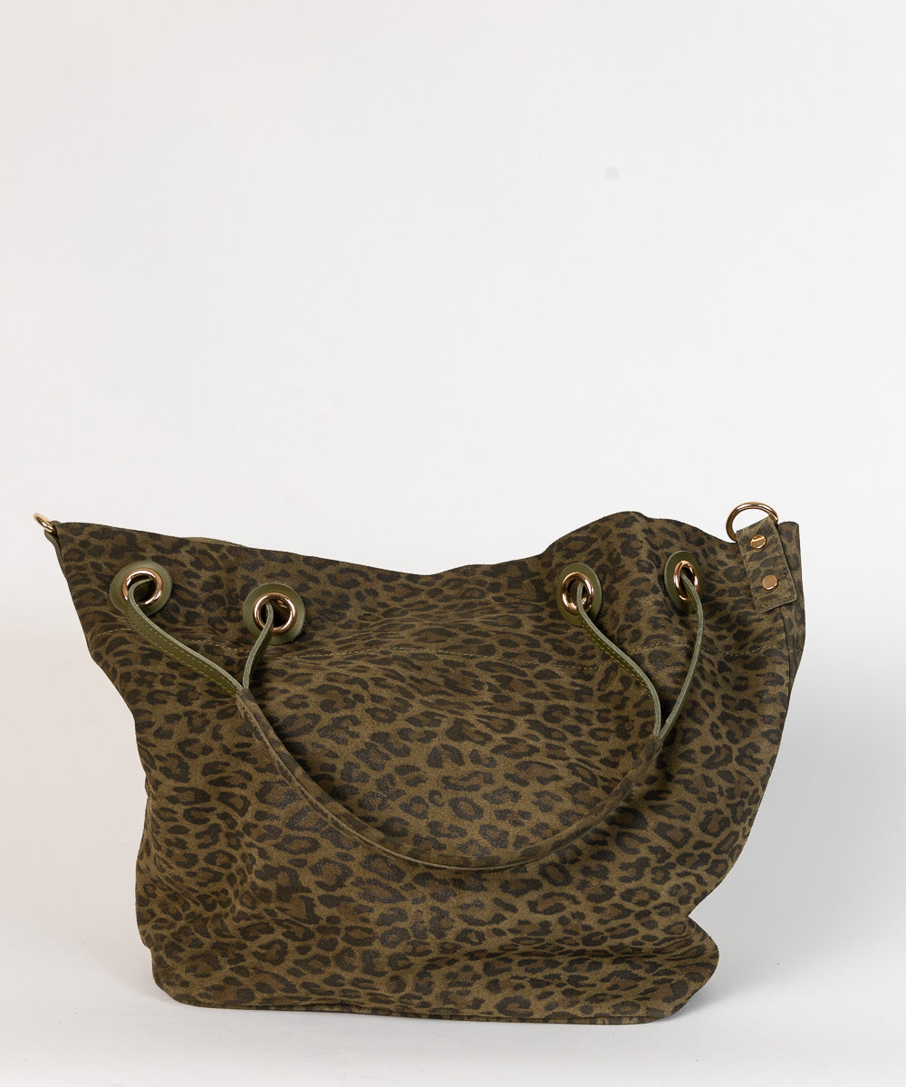 Zelena leopard torba Sintra / 146