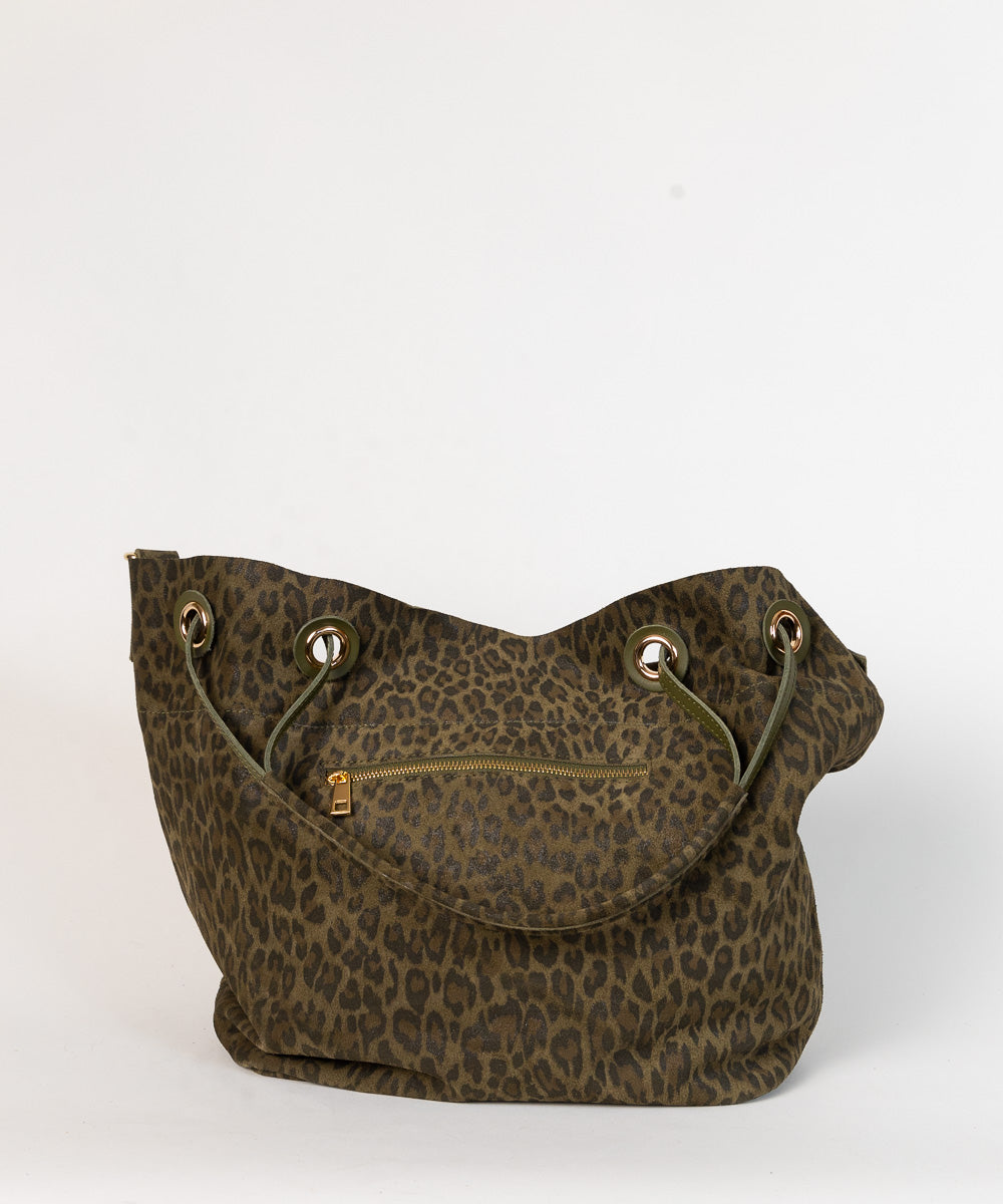 Zelena leopard torba Sintra / 146