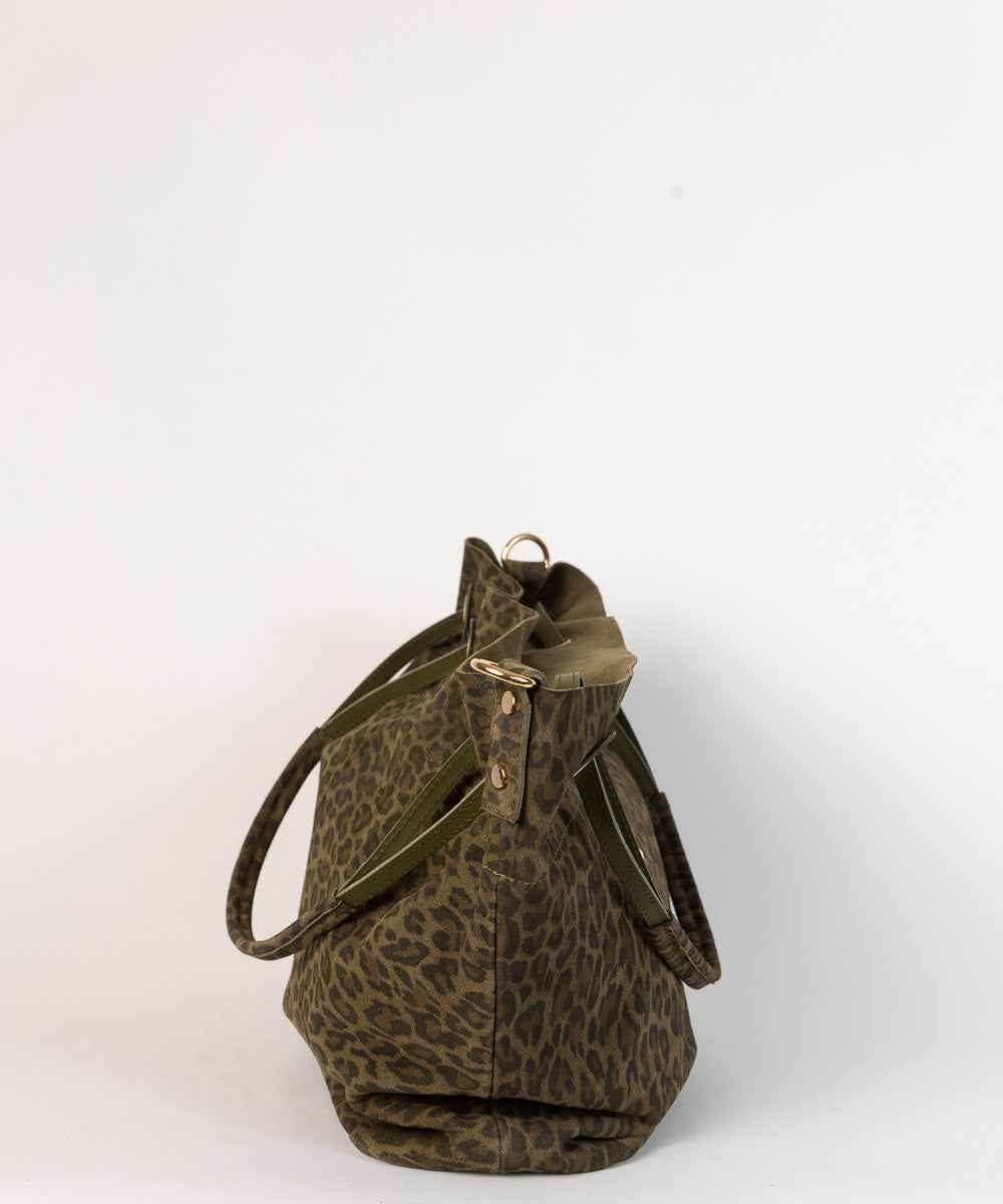 Zelena leopard torba Sintra / 146