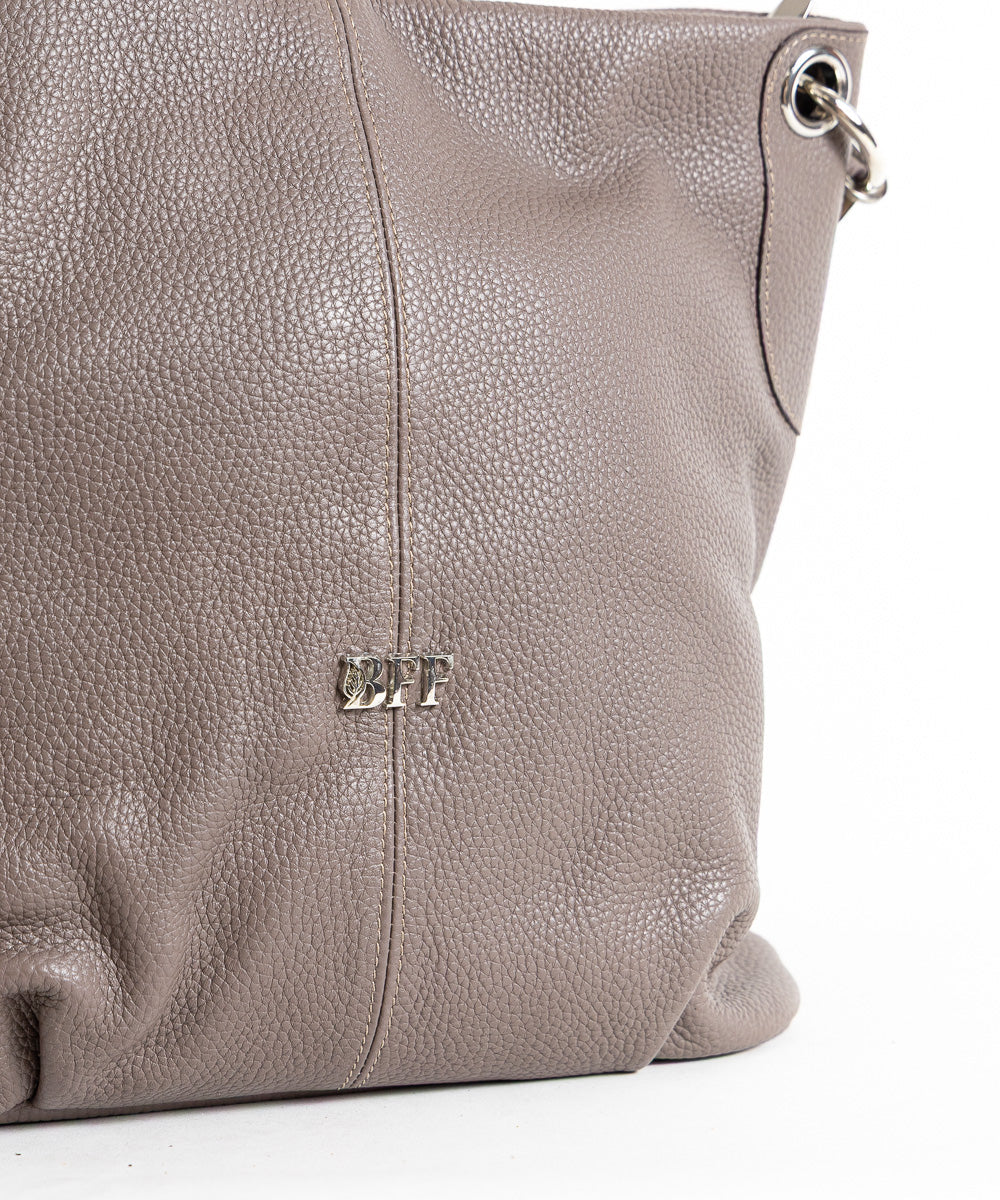 Sivo smeđa torba Damask / 172